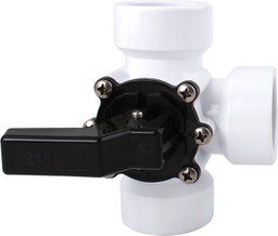 [15900837KID] Valve  3 voies - 50mm Slip, Blanc