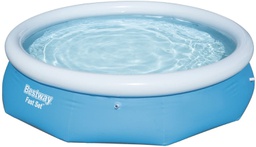 [15357270BES] Piscine Gonflable Ronde Bestaway 305x76cm + Cartouche
