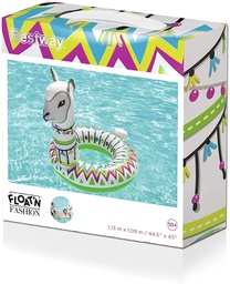 [15536158BES] Alpaca Swim Ring (113 cm x 109 cm)