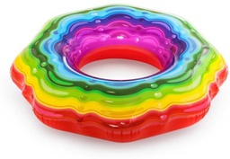 [15536163BES] 91cm Rainbow Swim Ring