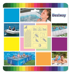 [15862091BES] 6.5cm x 6.5cm Underwater Adhesive Repair Patch