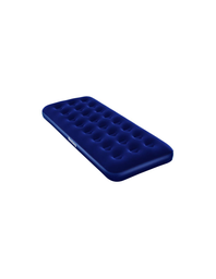 [24267000BES] Flocked Air Bed/Single 185X76X22