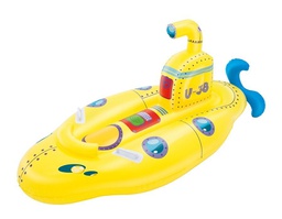 [24341098BES] Bouée gonflable géante Sous Marin Jaune (165 x 86 cms)